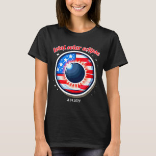 T-shirt Éclipse solaire d'Amérique Texas 4.8.24 éclipse so