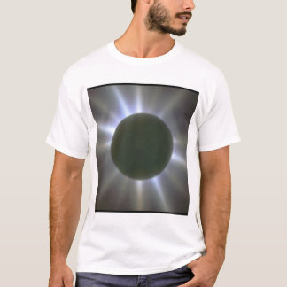 T-shirt Éclipse solaire. (éclipse ; scènes de light_Space