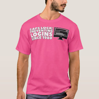 T-shirt Écluse casquette Empêcher les connexions depuis 19
