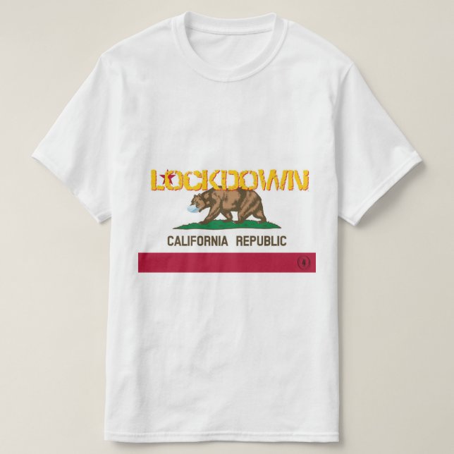 T-shirt Écluse de Californie (Design devant)