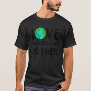T-shirt Eco Jour des terres Aimez votre mère Terre