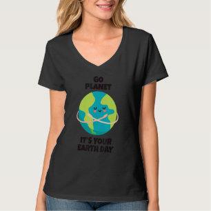 T-shirt Eco Jour des terres Go Planet C'est votre Jour des