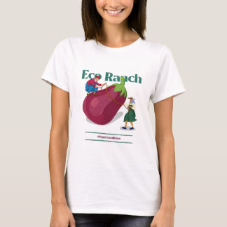 T-shirt Eco Ranch, Soutien Nature Locale Éco-Friendly