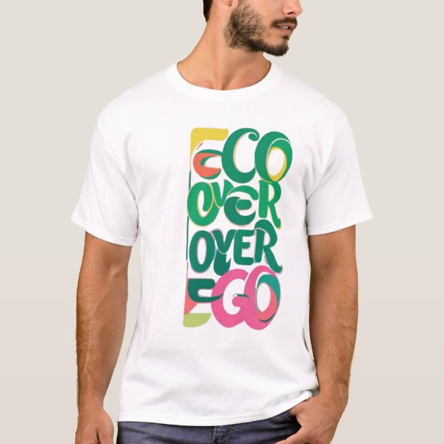 T-shirt Eco sur Ego (Devant)