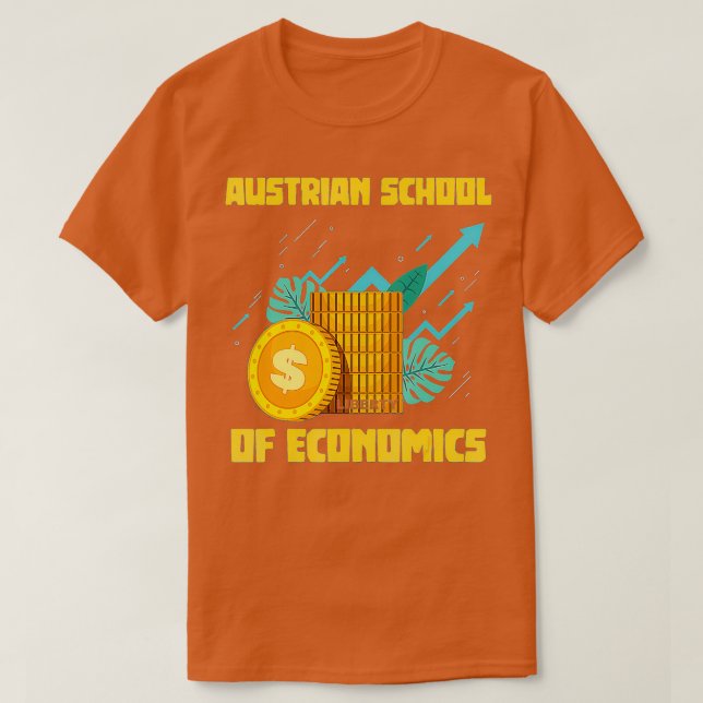 T-shirt École Autrichienne D'Économie Capitalisme (Design devant)