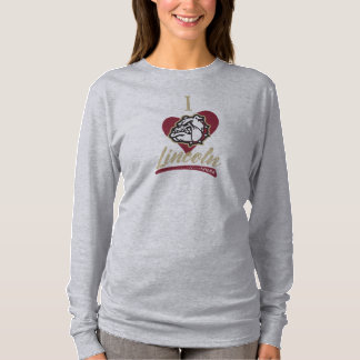 T-shirt École chrétienne de Lincoln - chemise de Scoopneck