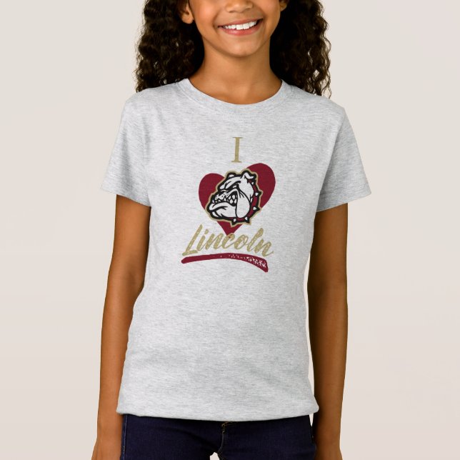 T-Shirt École chrétienne de Lincoln - chemise du football (Devant)