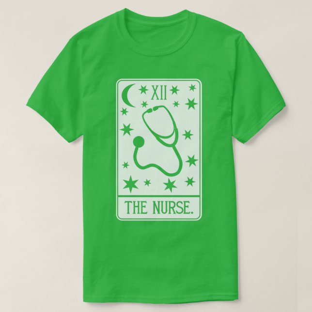 T-shirt École d'anesthésiste de la carte de tir infirmière (Design devant)