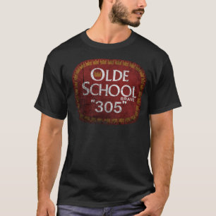 T-shirt École d'antan "305" Miami