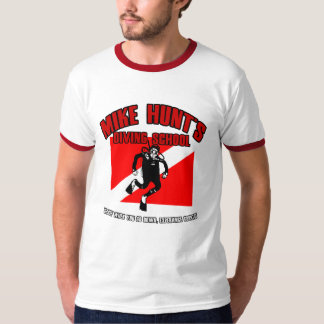 T-shirt École de la plongée de la chasse à Mike