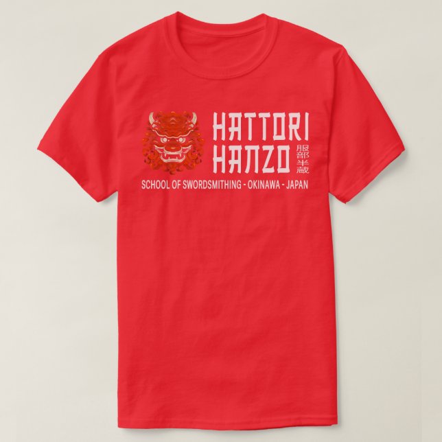 T-shirt École De L'Épée Hattori Hanzo (Design devant)