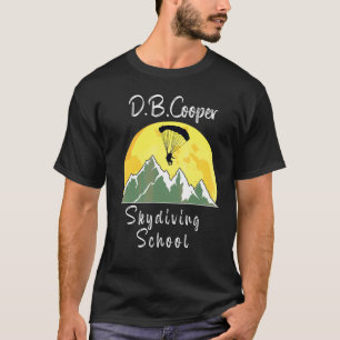 T-shirt École de parachutisme D  B  Coopers Coucher de sol