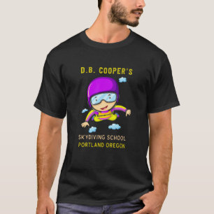 T-shirt École de parachutisme Funny D B Cooper