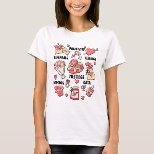 T-shirt École de Saint Valentin Psychologue École Psych T