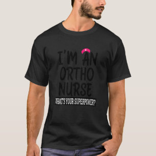 T-shirt École de soins infirmiers pour femmes Ortho et App