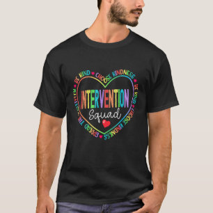 T-shirt École d'enseignants de l'équipe de la RTI Interven
