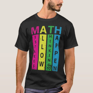 T-shirt école des maths sabrina cheval