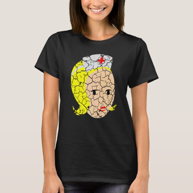 T-shirt École d'infirmières en détresse (Devant)