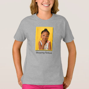 T-shirt École Drôle École à la maison