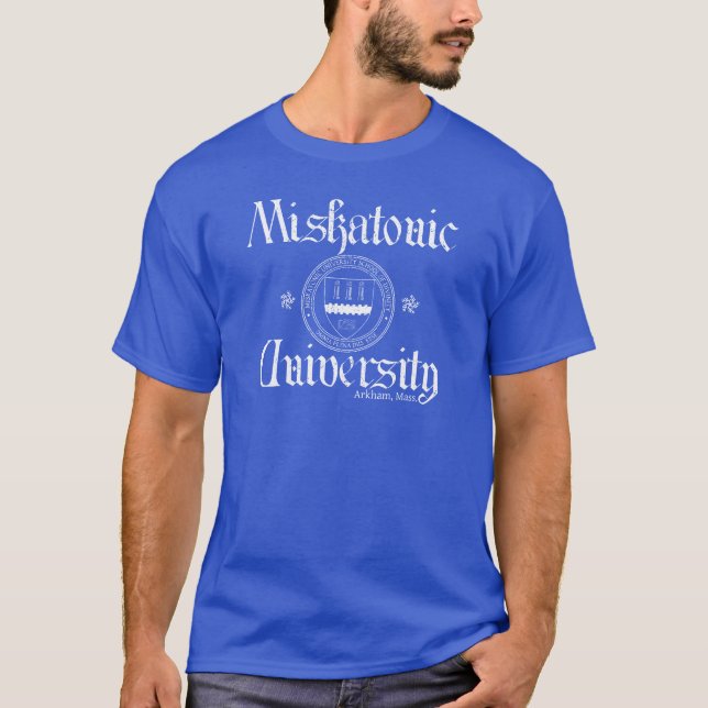 T-shirt École d'université de Miskatonic de divinité (Devant)