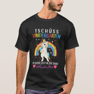 T-shirt École élémentaire de Bye Kindergarten Unicorn Scho