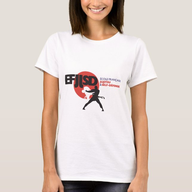 T-shirt Ecole Française de JuJitsu et Self-Défense (Devant)