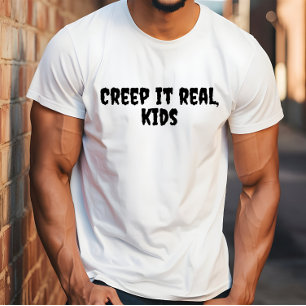 T-shirt École halloween enseignant humour typographie noir