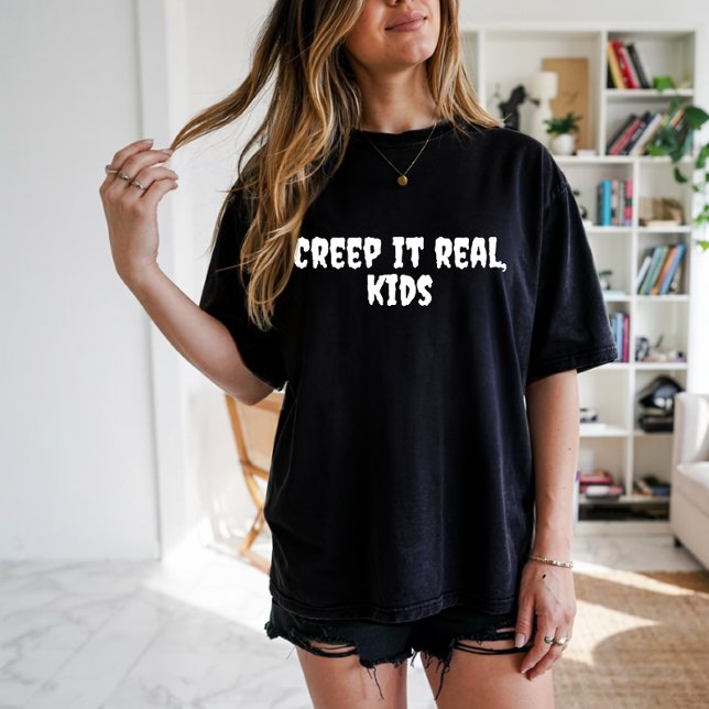 T-shirt École halloween humour professeur de typographie b (Créateur téléchargé)