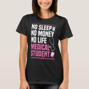 T-shirt École Médicale Docteur Étudiant Méd Éducation Grad