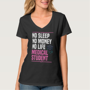 T-shirt École Médicale Docteur Étudiant Méd Éducation Grad