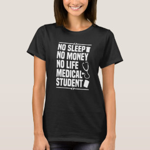 T-shirt École Médicale Docteur Étudiant Méd Éducation Grad