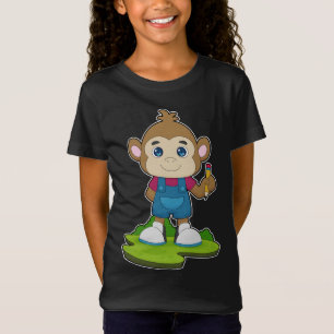 T-Shirt École Monkey Pencil