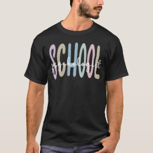 T-shirt École Psychologue Appréciation École Psych amie