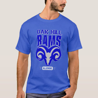 T-shirt École secondaire de Oak Hill
