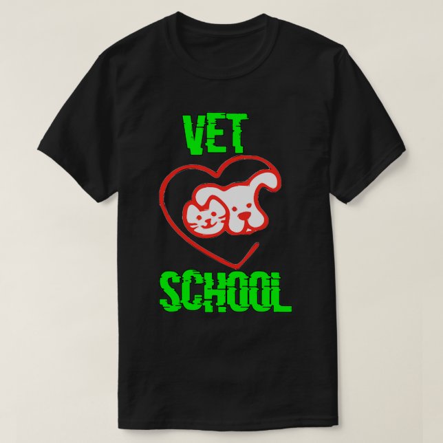 T-shirt École vétérinaire (Design devant)