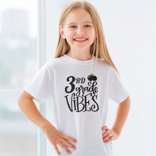 T-shirt École Vibes de troisième année