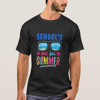 T-shirt Écoles de vêtements d'été de style Vintage rétro