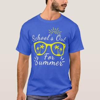 T-shirt Écoles Pour Enseignants Été Dernier Jour De