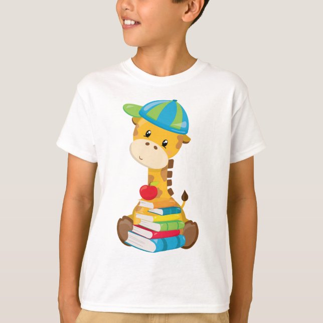 T-shirt écolier pour enfants TAGLESS® (Devant)