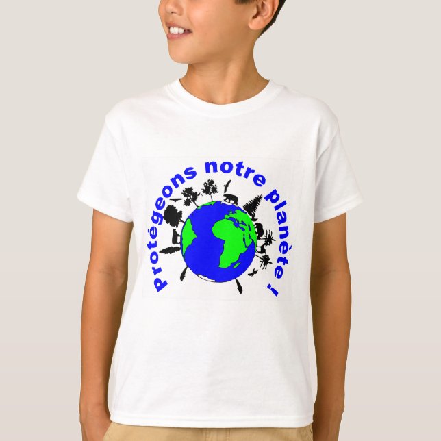 T-shirt Ecologie (Devant)