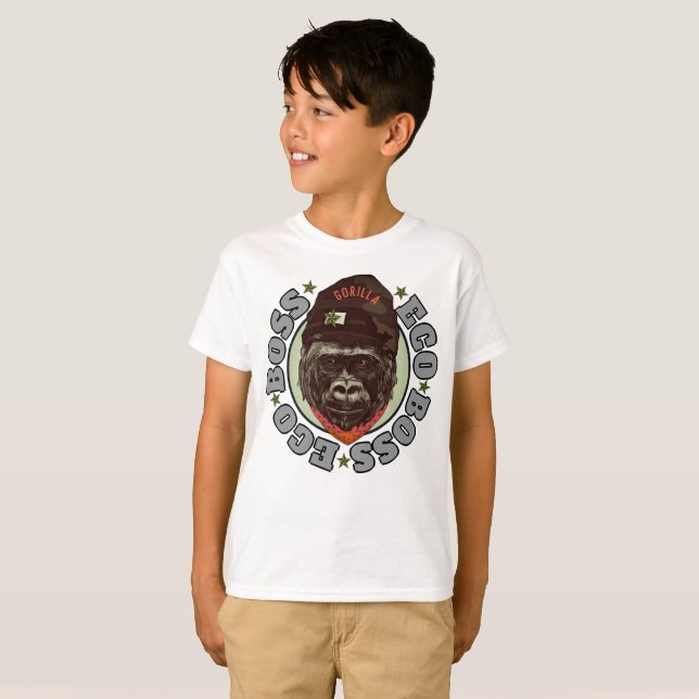 T-shirt Écologie Boss Gorilla Eco (Devant entier)