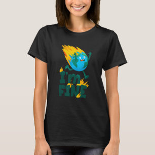T-shirt Écologie écologique de la planète Terre Save Plane