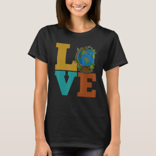 T-shirt Écologiste animaux de protection de l'environnemen