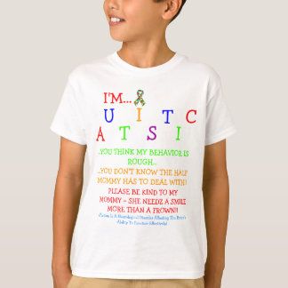T-shirt Econo-Conçu - veuillez être aimable avec la maman