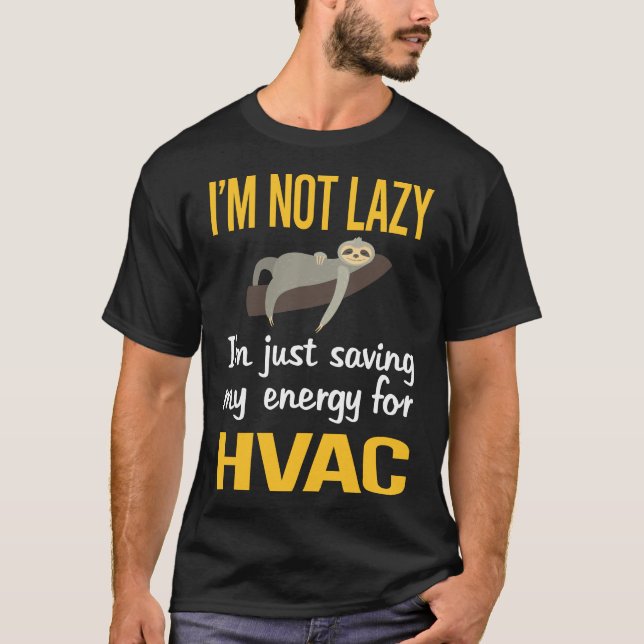 T-shirt Économie d'énergie HVAC (Devant)