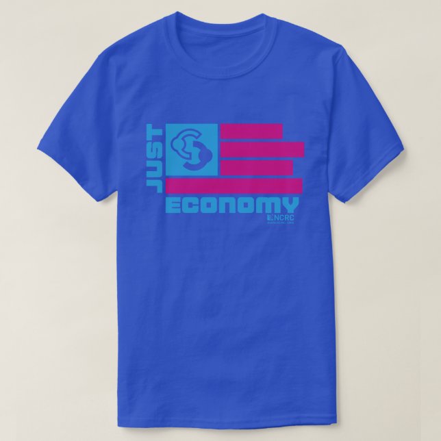 T-shirt économie juste (Design devant)