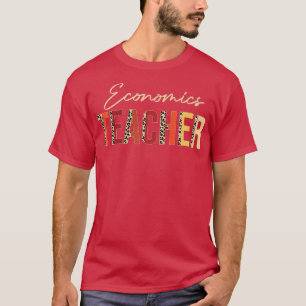 T-shirt Économie Leopard Automne Amateurs d'automne Merci