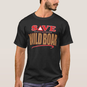 T-shirt Économies de sanglier