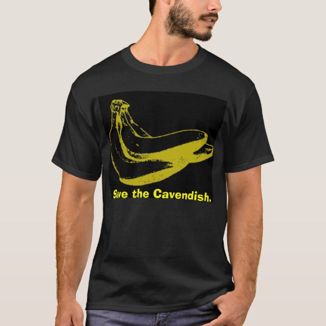 T-shirt Économies Noires le Cavendish (Devant)