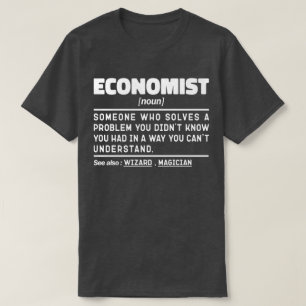 T-shirt Économiste Noun Économie Cool Diplômée Funny Stude